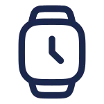 Watch Square SVG Icon